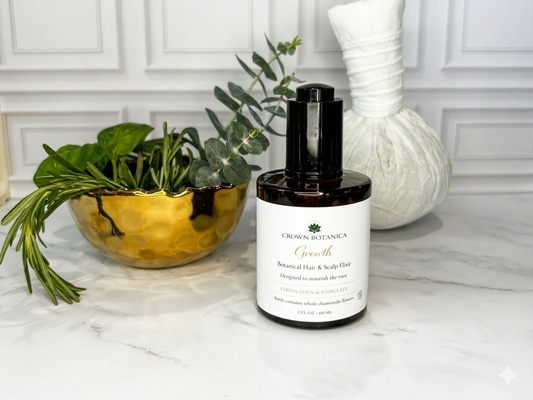 Crown Botanica Growth Hair Elixir Botanical Infusion