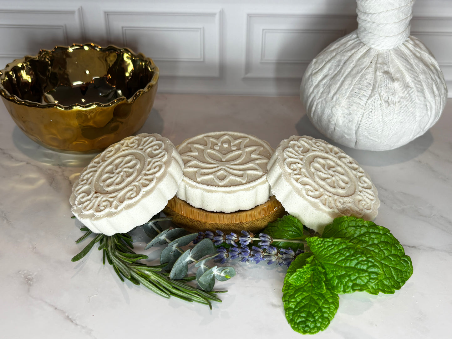 Luxe Botanical Shower Steamers Single Scent (6-Pack)